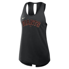 San Francisco Giants Nike Open-Back Crisscross Dri-FIT Tank Top Lifestyle