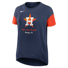 Houston Astros Nike Women's Flowy Fashion Tri-Blend Dri-FIT T-Shirt Sale