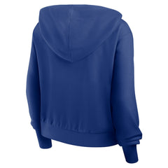 Chicago Cubs Nike Women's Cropped Chill Full-Zip Hoodie discount