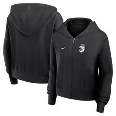 Cincinnati Reds Nike Women's Cropped Chill Full-Zip Hoodie Lifestyle