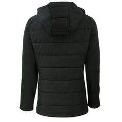 San Francisco Giants Cutter & Buck Women's Evoke Hybrid Eco Softshell Recycled Full-Zip Hoodie Jacket Lifestyle