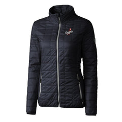 Los Angeles Dodgers Cutter & Buck Women's Rainier PrimaLoft Eco Insulated Full-Zip Puffer Jacket Sale