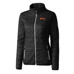 Pittsburgh Pirates Cutter & Buck Women's Rainier PrimaLoft Eco Insulated Full-Zip Puffer Jacket Sale