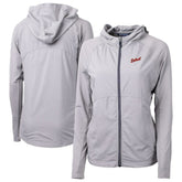 Detroit Tigers Cutter & Buck Women's Adapt Eco Knit Hybrid Recycled Full-Zip Hoodie Near Me