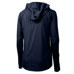 Seattle Mariners Cutter & Buck Women's Adapt Eco Knit Hybrid Recycled Full-Zip Hoodie discount