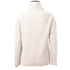 Chicago Cubs Cutter & Buck Women's Cooperstown Collection Cascade Eco Sherpa Fleece Half-Zip Pullover Jacket for sale