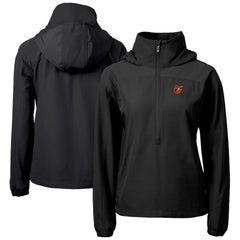Baltimore Orioles Cutter & Buck Women's Charter Eco Recycled Half-Zip Anorak Jacket discount