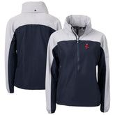 Boston Red Sox Cutter & Buck Women's Charter Eco Recycled Half-Zip Anorak Jacket discount