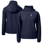 Chicago Cubs Cutter & Buck Women's Cooperstown Collection Charter Eco Recycled Half-Zip Anorak Jacket discount