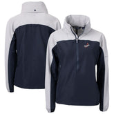 Los Angeles Dodgers Cutter & Buck Women's Charter Eco Recycled Half-Zip Anorak Jacket On Sale