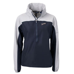 San Diego Padres Cutter & Buck Women's Cooperstown Collection Charter Eco Recycled Half-Zip Anorak Jacket On Sale