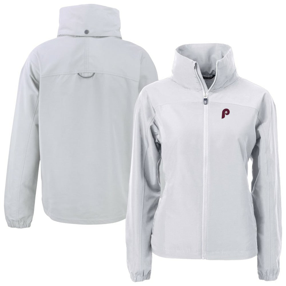 Philadelphia Phillies Cutter & Buck Women's Cooperstown Collection Charter Eco Recycled Full-Zip Jacket Near Me