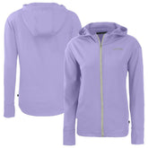 Colorado Rockies Cutter & Buck Women's Daybreak Eco Recycled Full-Zip Hoodie Jacket Lifestyle