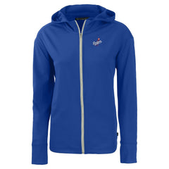 Los Angeles Dodgers Cutter & Buck Women's Daybreak Eco Recycled Full-Zip Hoodie Jacket discount