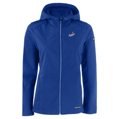 Los Angeles Dodgers Cutter & Buck Women's Evoke Eco Softshell Recycled Full-Zip Jacket discount