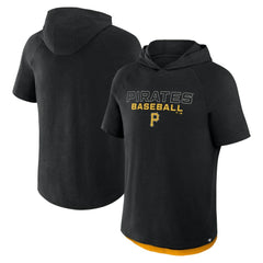 Pittsburgh Pirates Fanatics Clubhouse Optimal Play Raglan Hoodie T-Shirt Clearance