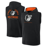 Baltimore Orioles Fanatics Fire Speed Sleeveless Pullover Hoodie Lifestyle