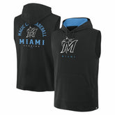 Miami Marlins Fanatics Fire Speed Sleeveless Pullover Hoodie Near Me