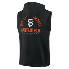 San Francisco Giants Fanatics Fire Speed Sleeveless Pullover Hoodie discount