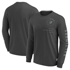 Baltimore Orioles Fanatics Elements Future Ground Tonal Info Long Sleeve T-Shirt for sale