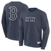 Boston Red Sox Fanatics Elements Future Ground Lettering Pullover Sweatshirt Sale