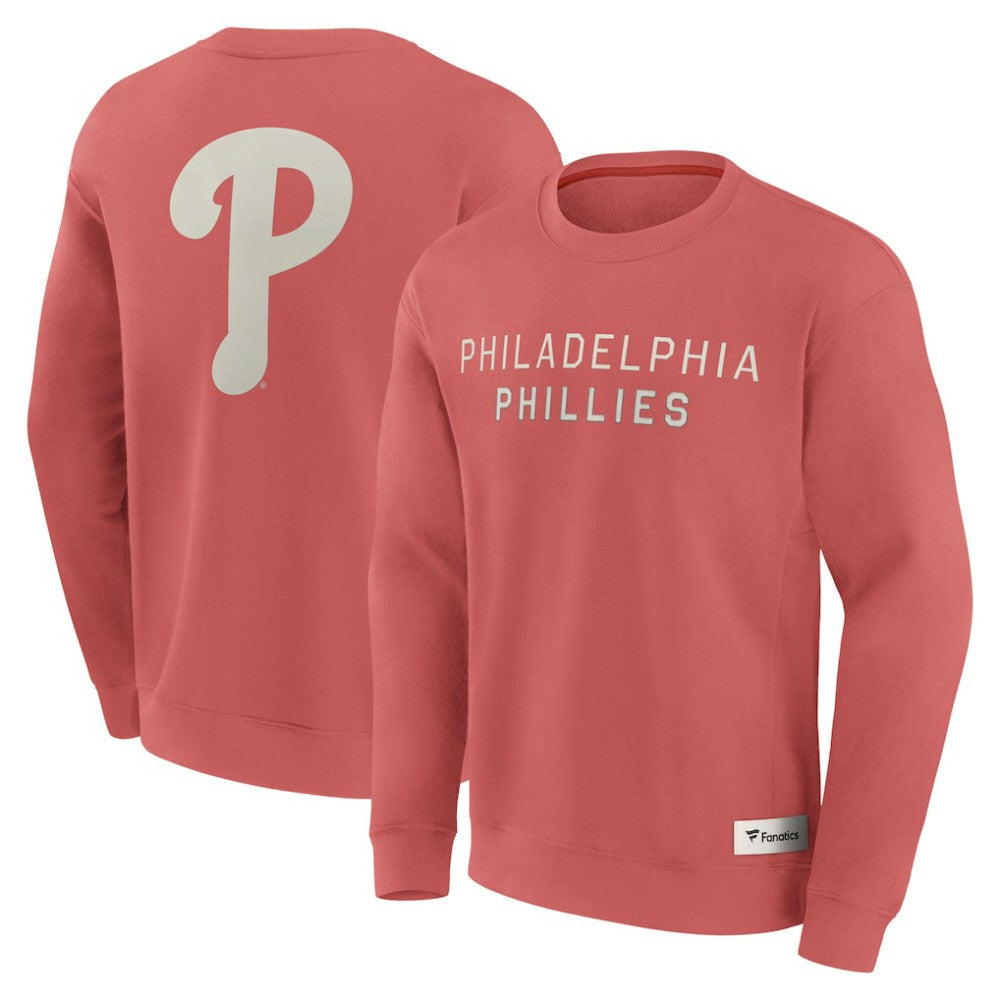 Philadelphia Phillies Fanatics Elements Future Ground Lettering Pullover Sweatshirt discount