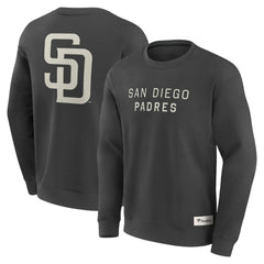 San Diego Padres Fanatics Elements Future Ground Lettering Pullover Sweatshirt discount