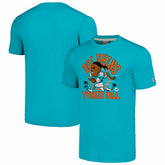Tyreek Hill Miami Dolphins Homage Unisex Caricature Player Tri-Blend T-Shirt Heathered Aqua - NFL