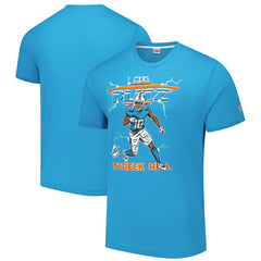Tyreek Hill Miami Dolphins Homage Unisex NFL Blitz Player Tri-Blend T-Shirt Heathered Aqua - NFL
