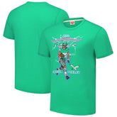 Saquon Barkley Philadelphia Eagles Homage Unisex NFL Blitz Player Tri-Blend T-Shirt Heathered Kelly Green - NFL