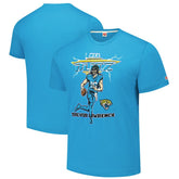 Trevor Lawrence Jacksonville Jaguars Homage Unisex NFL Blitz Player Tri-Blend T-Shirt Teal - NFL