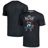 Joe Burrow Cincinnati Bengals Homage Unisex NFL Blitz Player Tri-Blend T-Shirt Heathered Charcoal - NFL