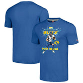 Puka Nacua Los Angeles Rams Homage Unisex NFL Blitz Player Tri-Blend T-Shirt Royal - NFL