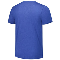 Lawrence Taylor New York Giants Homage Unisex NFL Blitz Retired Player Tri-Blend T-Shirt Heathered Royal - NFL