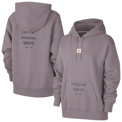 NBA - Phoenix Suns Jordan Brand Women's Courtside Statement Edition Premium Pullover Hoodie - Purple