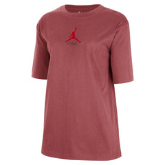 NBA - Atlanta Hawks Jordan Brand Women's Courtside Statement Edition Boyfriend T-Shirt - Red