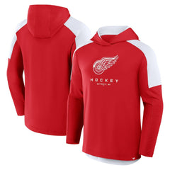 Detroit Red Wings - Fanatics Meta Game Transitional Pullover Hoodie Red