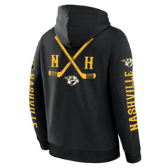 Nashville Predators - Fanatics Big City Legacy Fleece Pullover Hoodie Black
