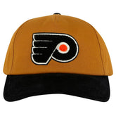 Philadelphia Flyers - American Needle Burnett Adjustable Hat Tan/Black