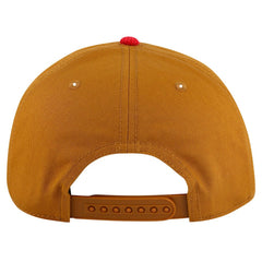 Detroit Red Wings - American Needle Burnett Adjustable Hat Tan/Red