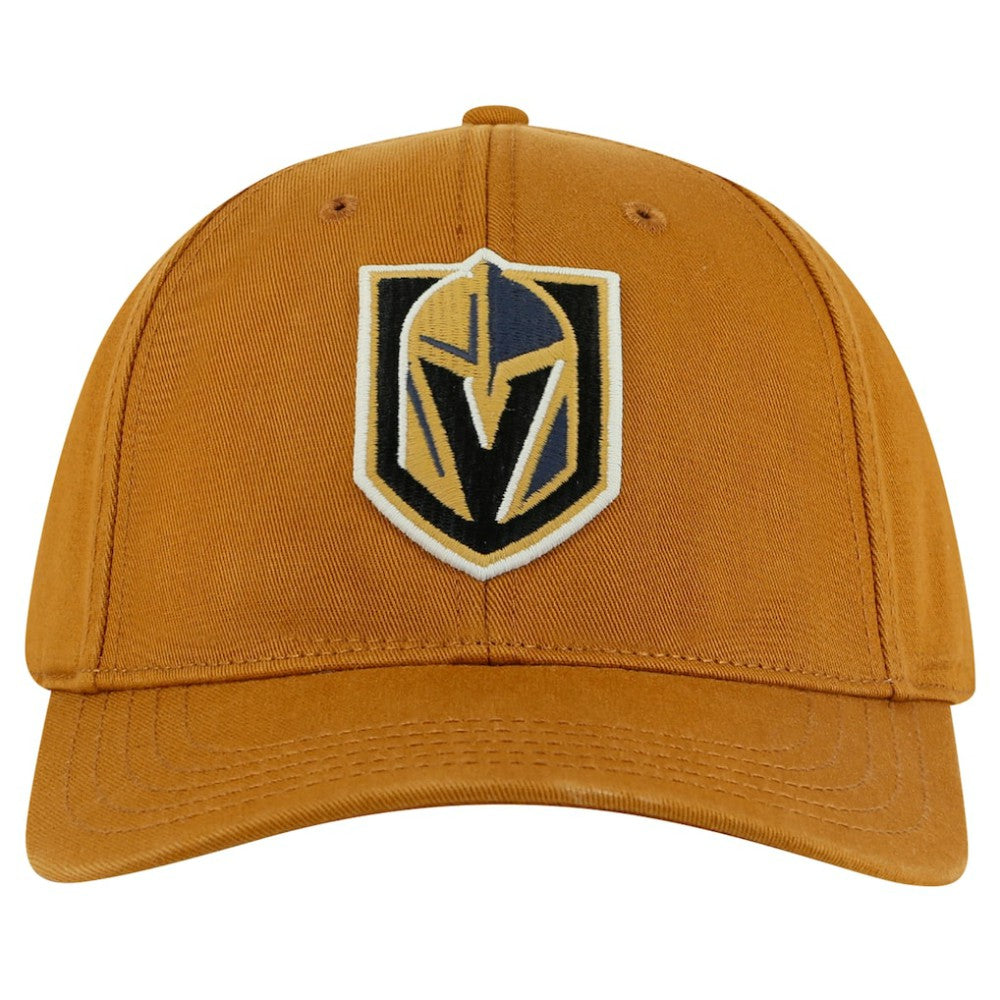 Vegas Golden Knights American Needle Hepcat Washed Twill Adjustable Hat Tan