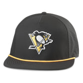 Pittsburgh Penguins American Needle Buxton Pro Tech Adjustable Hat Black