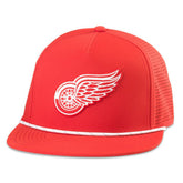Detroit Red Wings - American Needle Buxton Pro Tech Adjustable Hat Red