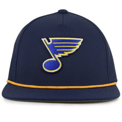 St. Louis Blues - American Needle Buxton Pro Tech Adjustable Hat Navy