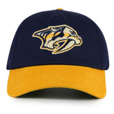 Nashville Predators - American Needle Burnett Adjustable Hat Navy/Gold