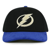 Tampa Bay Lightning - American Needle Burnett Adjustable Hat Black/Blue