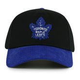 Toronto Maple Leafs - American Needle Burnett Adjustable Hat Black/Blue