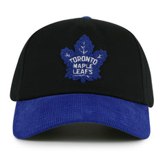 Toronto Maple Leafs - American Needle Burnett Adjustable Hat Black/Blue