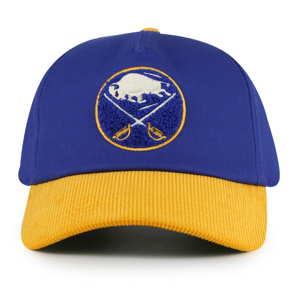 Buffalo Sabres - American Needle Burnett Adjustable Hat Royal/Gold