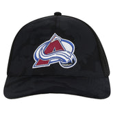 Colorado Avalanche - American Needle Valin Camo Super Tech Vented Adjustable Hat Black